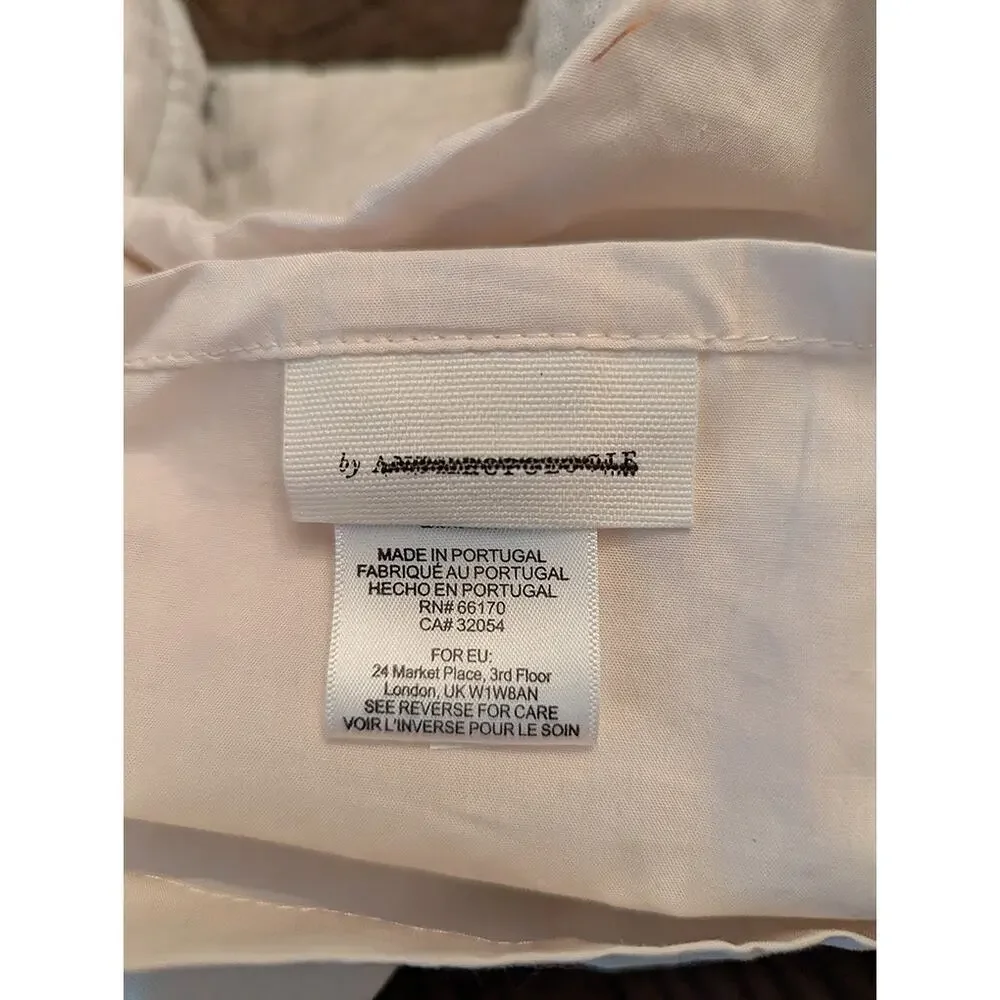Anthropologie Woven Sunday Market Puffy Sham - New